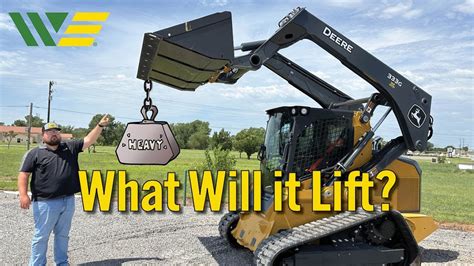 lifting force of a skid steer|skid steer lifting weights.